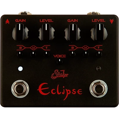 Suhr Eclipse Black Edition Overdrive/Distortion Effects Pedal