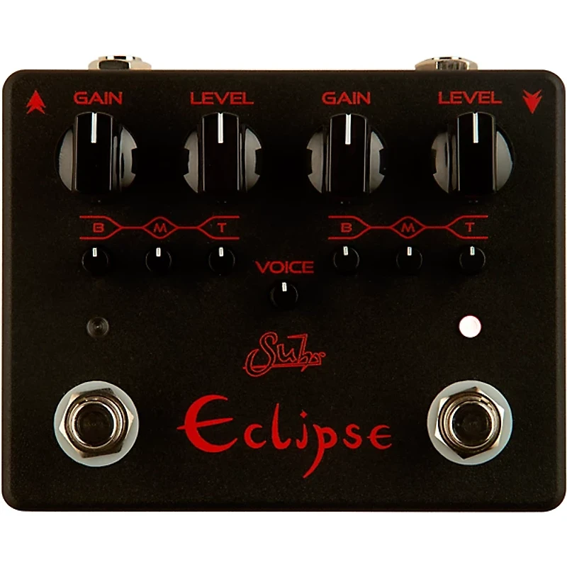 Suhr Eclipse Black Edition Overdrive/Distortion Effects Pedal