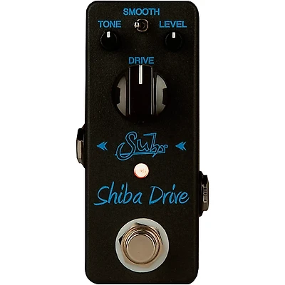 Suhr Shiba Drive Mini Black Edition Overdrive Effects Pedal