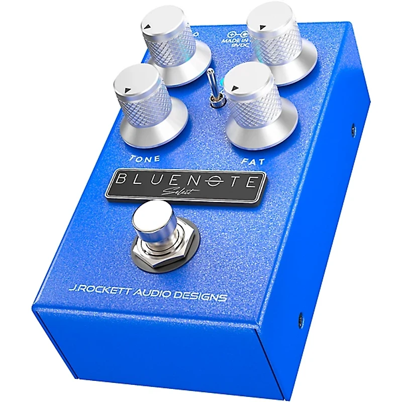 J. Rockett Audio Designs Blue Note Select Overdrive Effects Pedal Blue