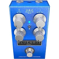 J. Rockett Audio Designs Blue Note Select Overdrive Effects Pedal Blue