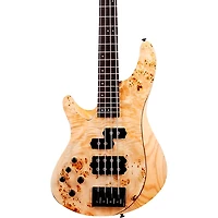 Schecter Guitar Research Reaper-4 Left-Handed Electric Bass Guitar Natural Satin
