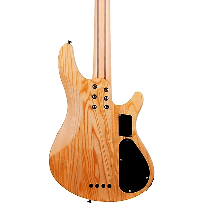 Schecter Guitar Research Reaper-4 Left-Handed Electric Bass Guitar Natural Satin