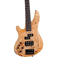 Schecter Guitar Research Reaper-4 Left-Handed Electric Bass Guitar Natural Satin
