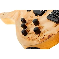 Schecter Guitar Research Reaper-4 Left-Handed Electric Bass Guitar Natural Satin