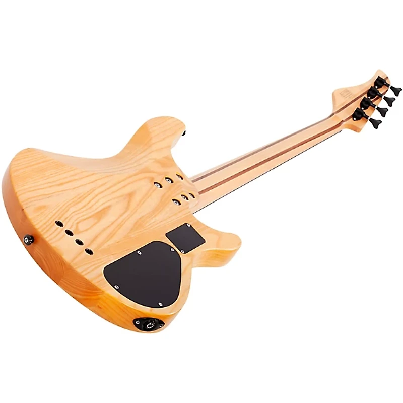 Schecter Guitar Research Reaper-4 Left-Handed Electric Bass Guitar Natural Satin
