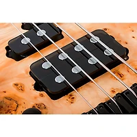 Schecter Guitar Research Reaper-4 Left-Handed Electric Bass Guitar Natural Satin