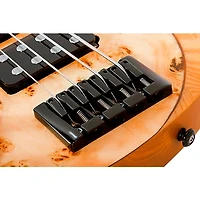 Schecter Guitar Research Reaper-4 Left-Handed Electric Bass Guitar Natural Satin