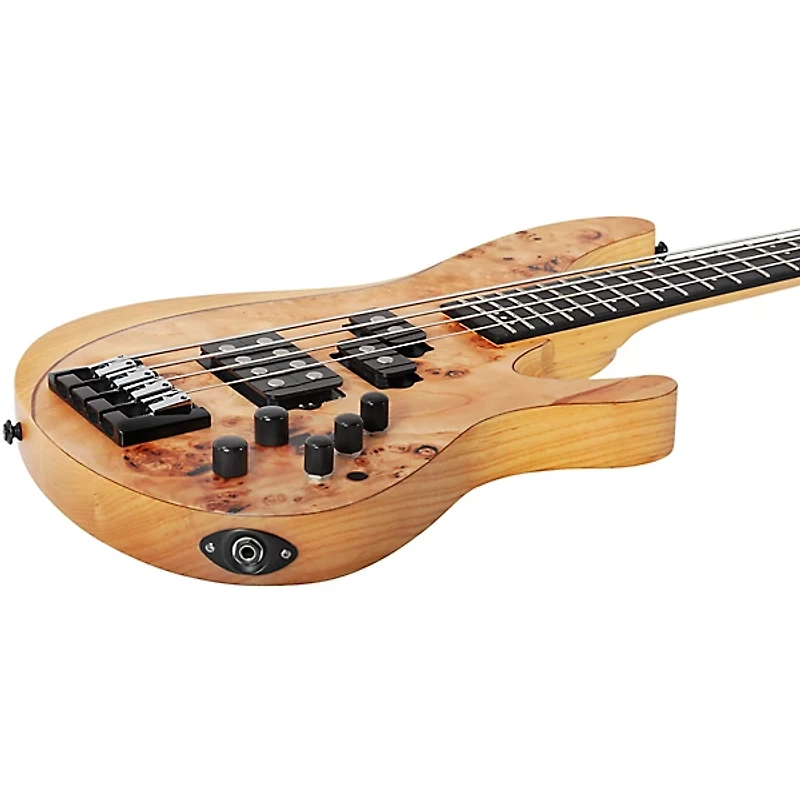 Schecter Guitar Research Reaper-4 Electric Bass Natural Satin
