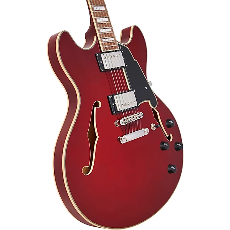 D'Angelico Premier DC Semi-Hollow Electric Guitar