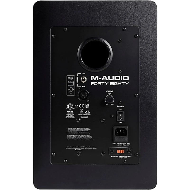 M-Audio Forty Eighty 8" Powered Studio Monitors (Each) Gold