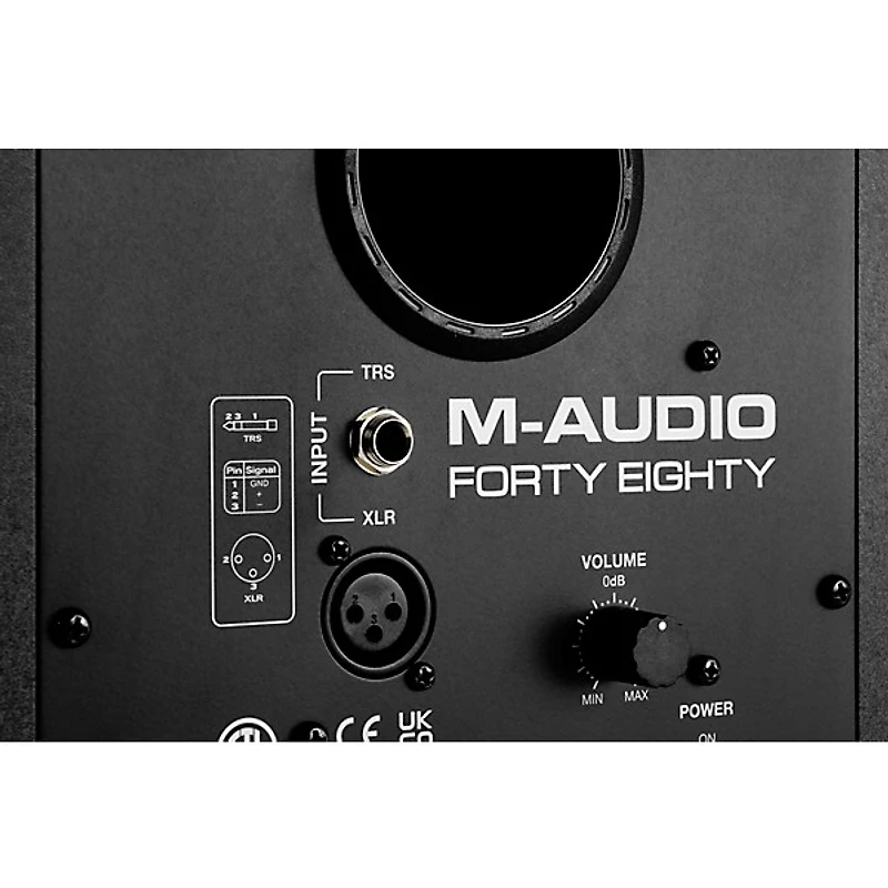 M-Audio Forty Eighty 8" Powered Studio Monitors (Each) Gold