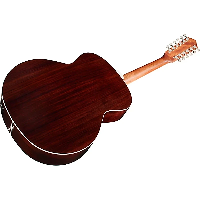 Guild F-2512E Deluxe Rosewood Westerly Collection Jumbo 12-String Acoustic-Electric Guitar Natural