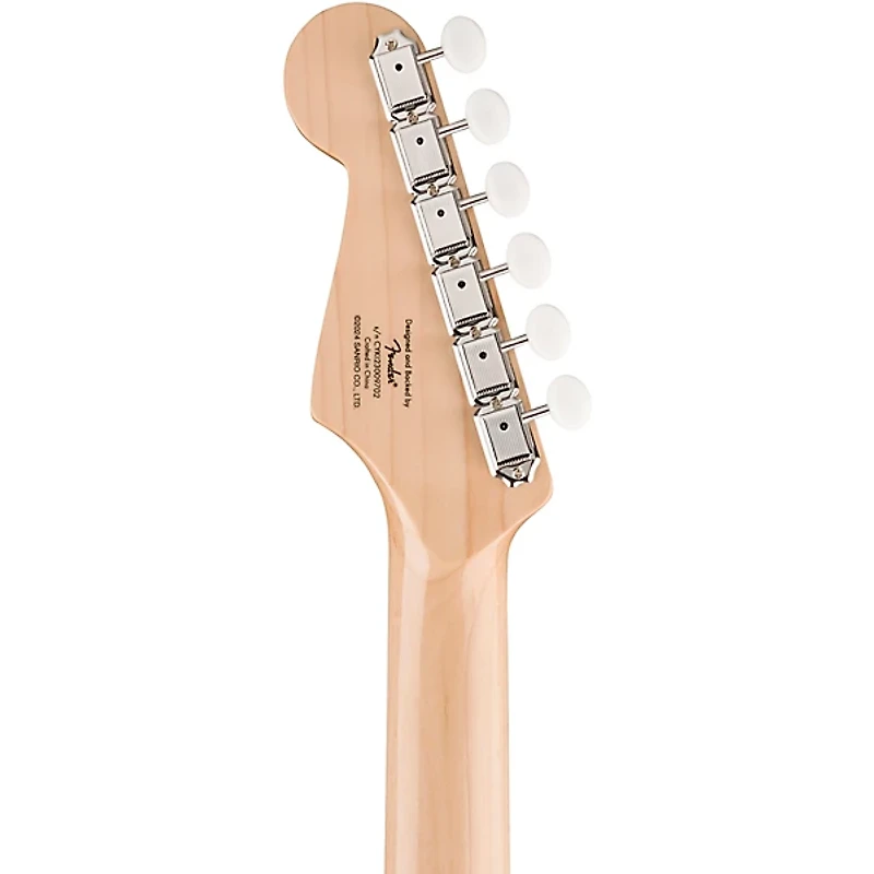 Squier x Hello Kitty Stratocaster Electric Guitar - White