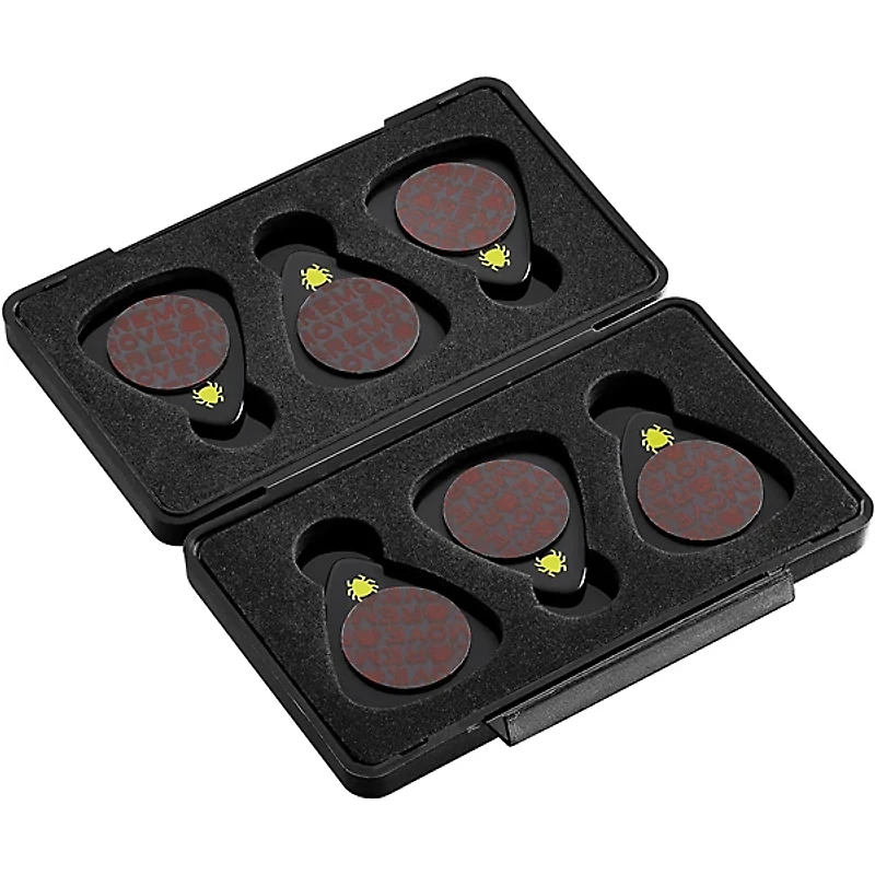TIK PIK Celluloid Guitar Picks with Case