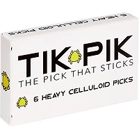 TIK PIK Celluloid Guitar Picks with Case