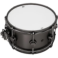 DW Collector's Series Satin Black Over Brass Snare Drum With Black Nickel Hardware