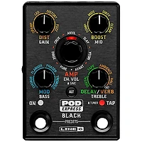 Line 6 POD Express Black Guitar Effects Pedal