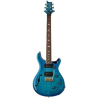 PRS SE Custom 24 Semi-Hollow Piezo Electric Guitar Lake Blue