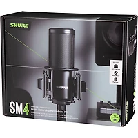 Shure SM4 Dual-Diaphragm Condenser Home Recording Microphone Kit