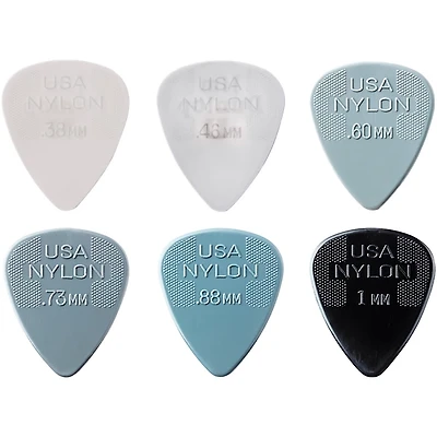 Dunlop Nylon Standard Variety Pick Pack 12 Pack