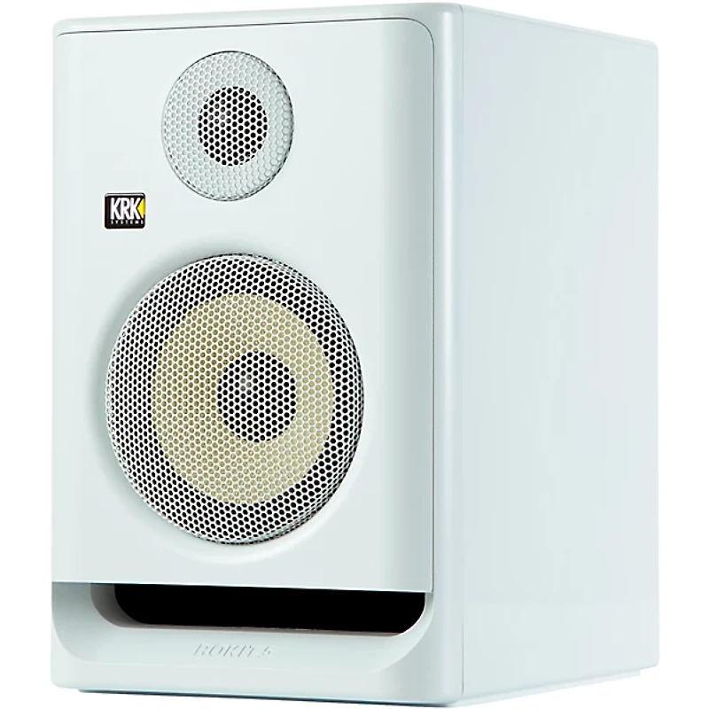 KRK ROKIT 5 Generation Five Powered Studio Monitor 5" (Each) Limited-Edition White