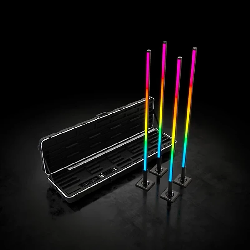 CHAUVET DJ Freedom Flex Stick X4 Free-Standing LED Array Sticks with Molded Case