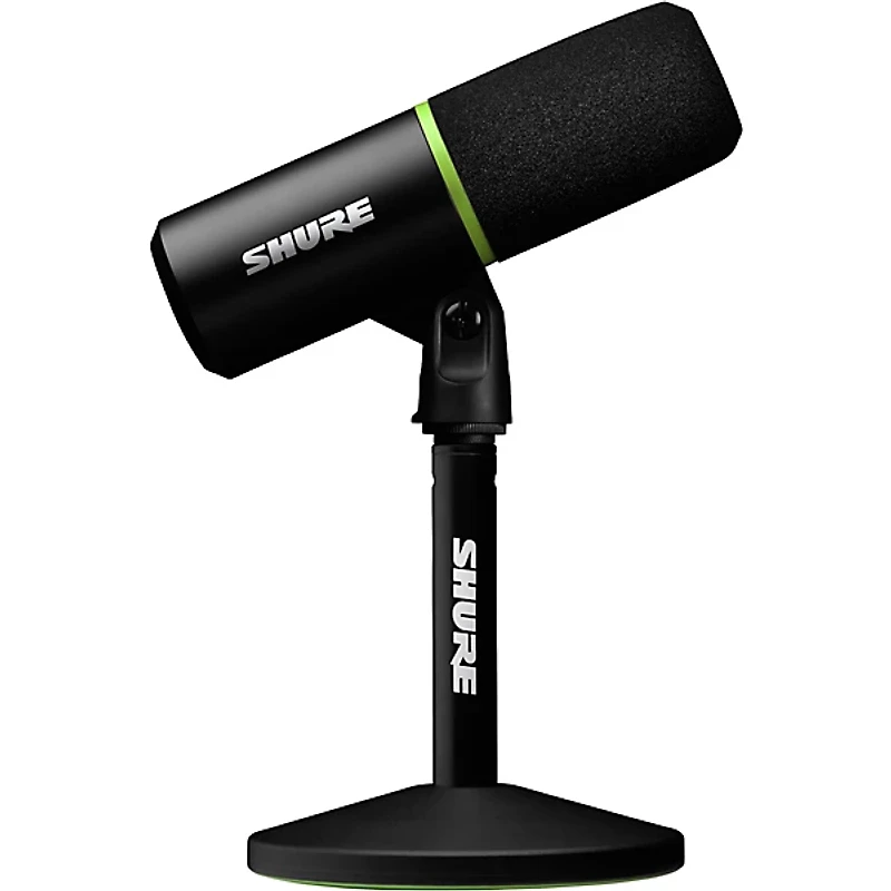 Shure MV6 USB Speech Microphone, Black