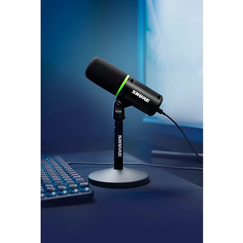 Shure MV6 USB Speech Microphone, Black