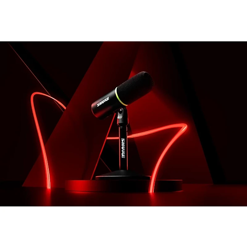 Shure MV6 USB Speech Microphone, Black