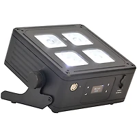 JMAZ Lighting MAD PAR 4IP of Battery-Powered Uplights 6-Pack With Molded Case