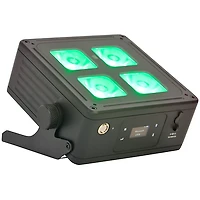 JMAZ Lighting MAD PAR 4IP of Battery-Powered Uplights 6-Pack With Molded Case
