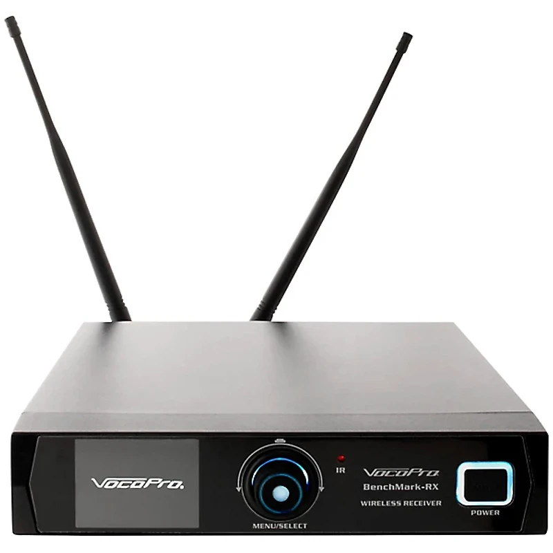 VocoPro Benchmark-LAV: True diversity PLL wireless bodypack system with lavalier mic