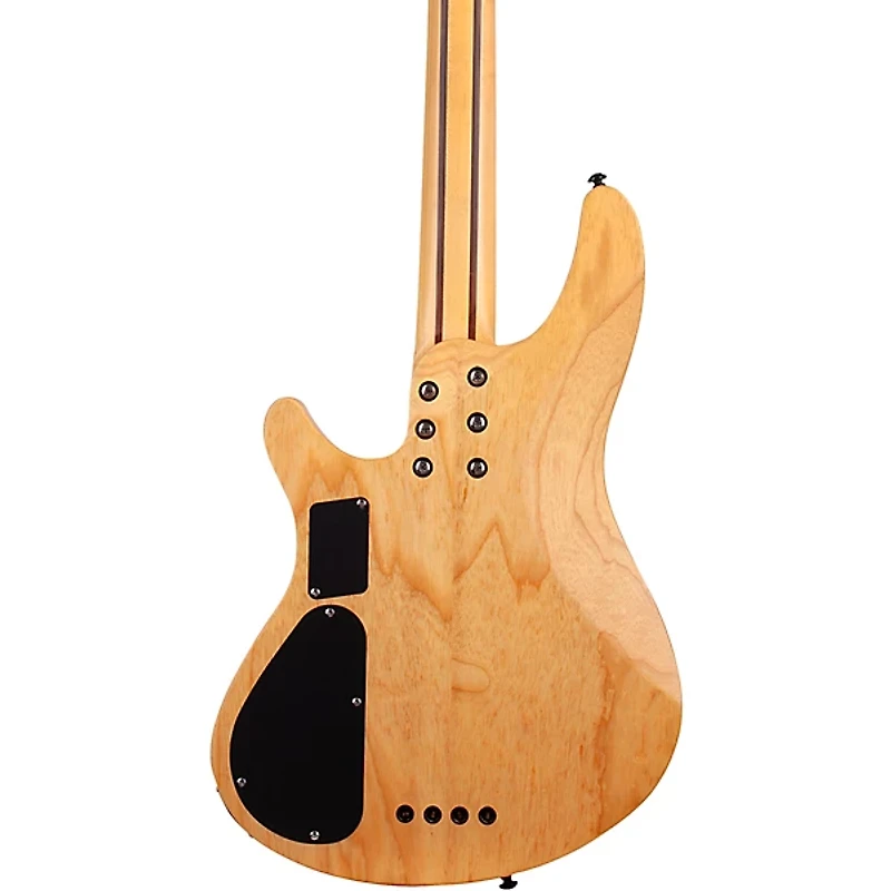 Schecter Guitar Research Reaper-4 Electric Bass Guitar Satin Charcoal Burst