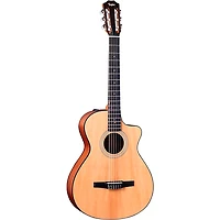 Taylor 112ce-N Grand Concert Nylon-String Acoustic-Electric Guitar Natural