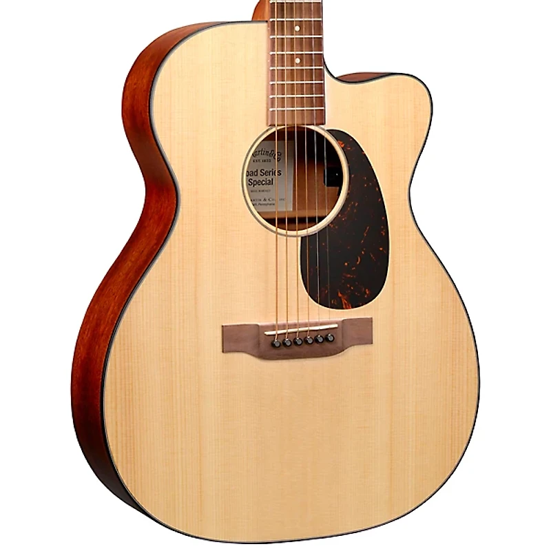 Martin OMC-10E Road Series Special-Edition Orchestra Acoustic-Electric Guitar Natural