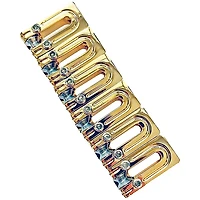 AxLabs String Surfer Brass Roller Saddles for Strat Style Bridges