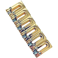 AxLabs String Surfer Brass Roller Saddles for Strat Style Bridges