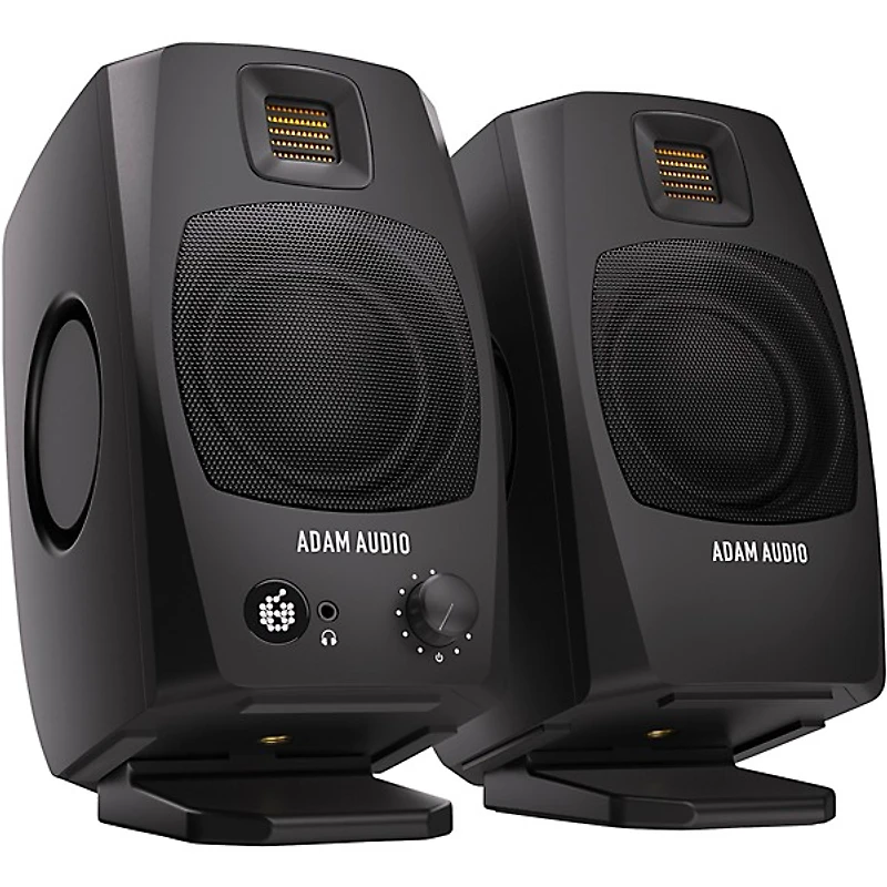 ADAM Audio D3V 3" 80W Active Studio Monitors - Black (Pair)