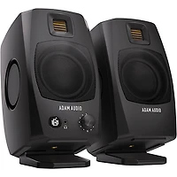 ADAM Audio D3V 3" 80W Active Studio Monitors - Black (Pair)