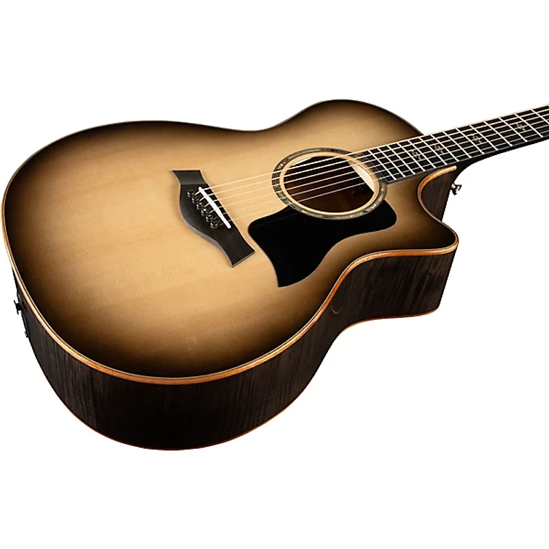 Taylor 614ce Special-Edition Grand Auditorium Acoustic-Electric Guitar Charcoal Edge Burst