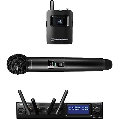 Audio-Technica ATW-1423 System 20 PRO 2Ch Combo 2.4 GHz Wireless Black