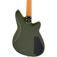 Reverend Descent RA Left-Handed Baritone Electric Guitar Army Green