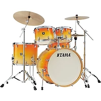 TAMA Superstar Classic 5-Piece Shell Pack With 22" Bass Drum California Sunset Fade
