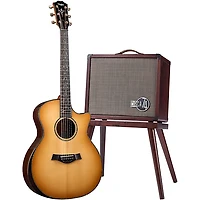 Taylor PS14c Brazilian Rosewood 50th Anniversary Limited-Edition Grand Auditorium Acoustic-Electric Guitar With Matching Circa 74 Amp Honey Sunburst