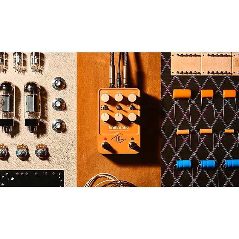 Universal Audio UAFX Enigmatic '82 Overdrive Special Amp Effects Pedal - Tan