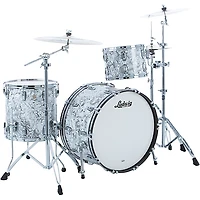 Ludwig Classic Maple 3-Piece Pro Beat Shell Pack With 24" Bass Drum White Mosaic
