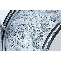 Ludwig Classic Maple 3-Piece Pro Beat Shell Pack With 24" Bass Drum White Mosaic