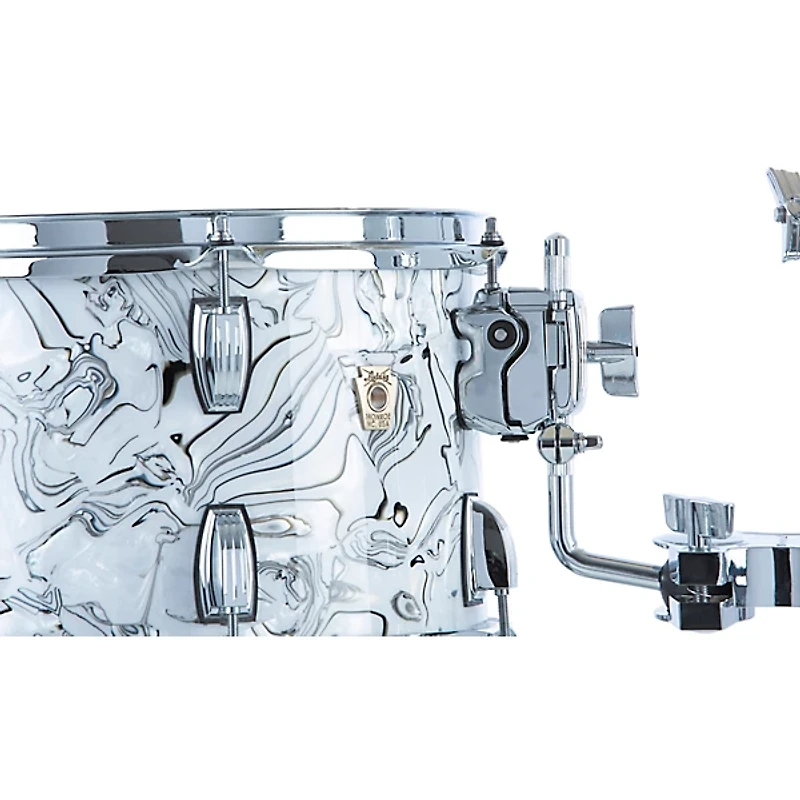 Ludwig Classic Maple 3-Piece Fab Shell Pack With 22" Bass Drum White Mosaic