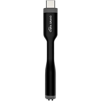 Tera Grand USB-C to 3.5 mm Headphone Jack Audio Adapter Black
